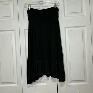 🖤 Survival Black Pull On Skirt - Size Medium